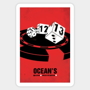 Oceans 11 Trilogy Sticker